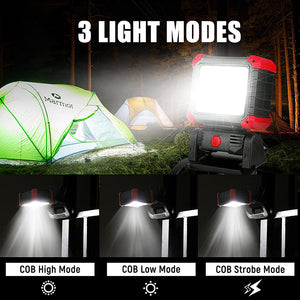 Hokolite LED Clamp Light compact with 3 light modes