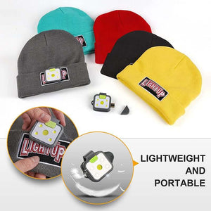 Hokolite lightweight & portable led beanie hat 