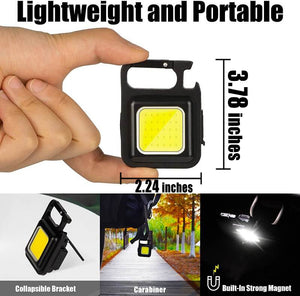 Lightweight and a portable flashlight keychain