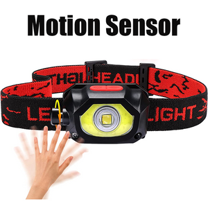 1000 Lumens LED Hunting Headlamp With Motion Sensor
