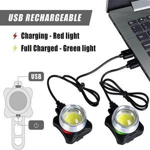 Hokolite USB rechargeable Bike Light Set 