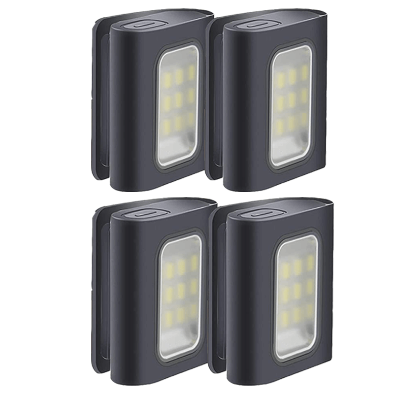 2 Pack LED Safety Lights, Clip On Strobe Running Lights for