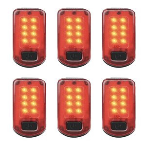 Hokolite Rechargeable Running Safety LED Lights 6 pack