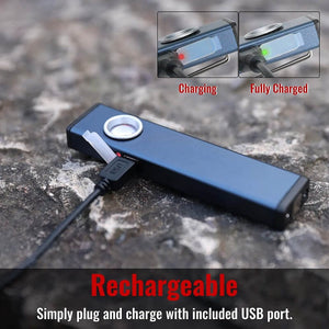 Hokolite slim pocket light can charge with a USB