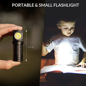 Hokolite portable & small flashlight headlamp