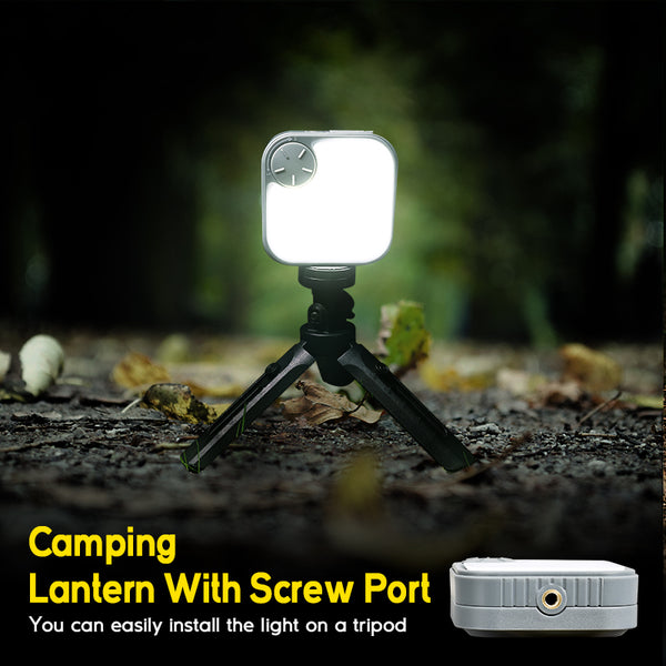 Lantern Flashlight, 1500 Lumens, Rechargeable Camping Lantern With Tripod -  Hokolite