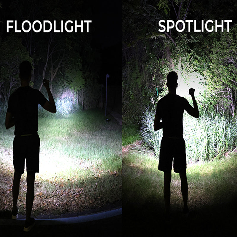Hokolite  led rechargeable flashlight can use as spotlight