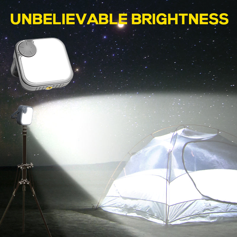 Lantern Flashlight, 1500 Lumens, Rechargeable Camping Lantern With Tripod -  Hokolite