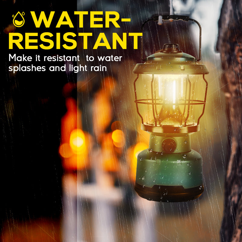 Rechargeable Batteries Powered Lantern 3500lm Waterproof Lantern for Emergency - Hokolite 1 Pack