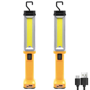 Hokolite 1200 Lumens Rechargeable Work Light with Hanging Hook